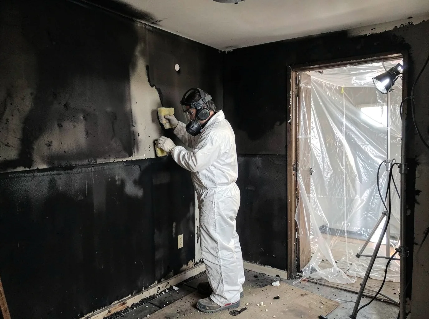 Fire Damage Restoration company in Hillsdale, WY